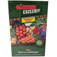 Gärtner Exklusiv Bio Universaldünger 2,2kg