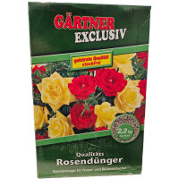 Gärtner Exklusiv Rosendünger 2,2kg
