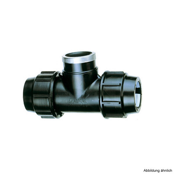 PE Rohr T-Verbinder 16-1/2-16-IG
