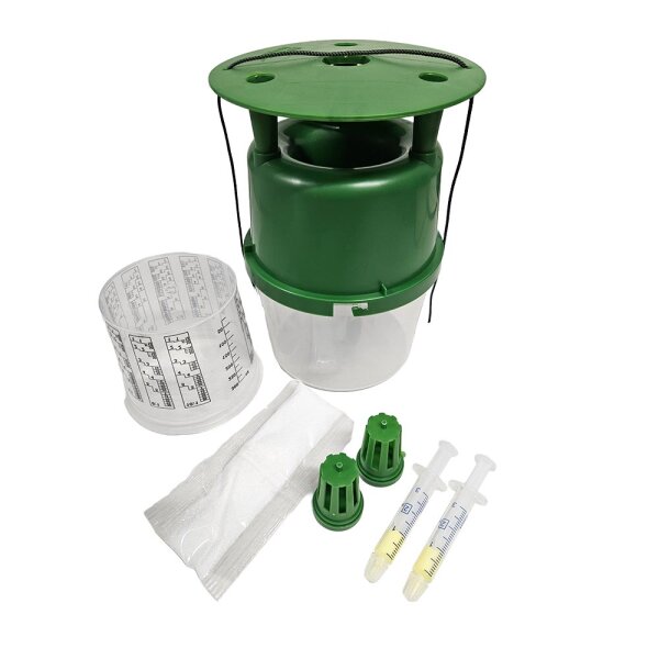 Kirschfruchtfliege, Walnussfliege und Buchsbaumzünsler - Kombifalle