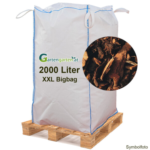 Rindenmulch Standard 0-60mm 2000 Liter XXL BigBag