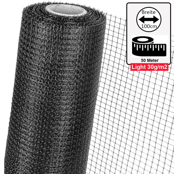 Maulwurfgitter 50m x 100cm - light 30g