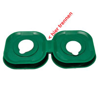 Leerköderdose Doppelpack für Ameisen grün