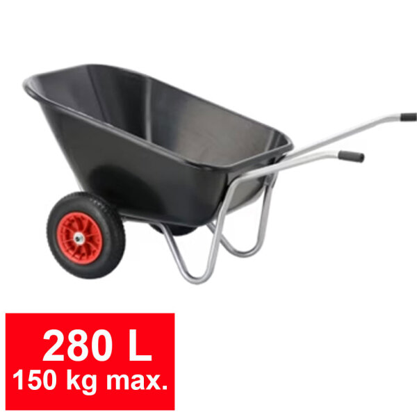 Schiebetruhe XXL 2 Räder - 280l