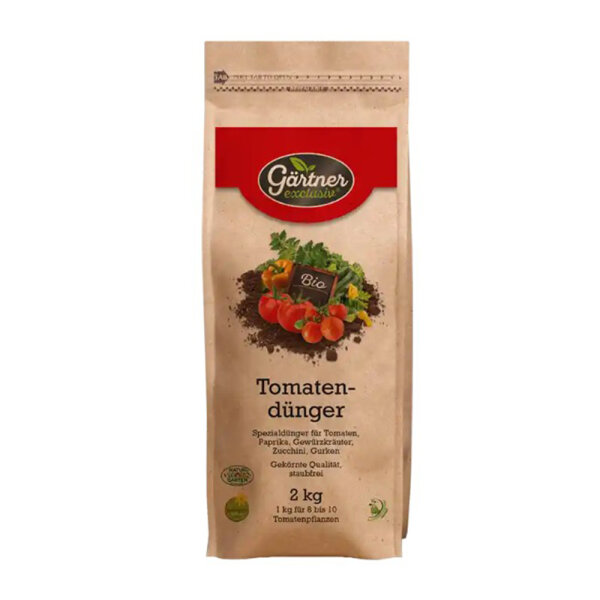 Gärtner Exlusiv Bio Tomatendünger 2kg