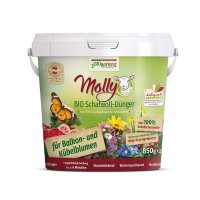 Molly BIO Schafwolldünger für Balkon- und Kübelblumen 850g